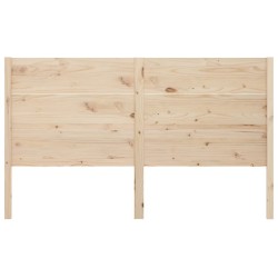  Tête de lit 166x4x100 cm Bois massif de pin 