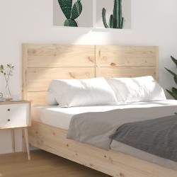  Tête de lit 166x4x100 cm Bois massif de pin 