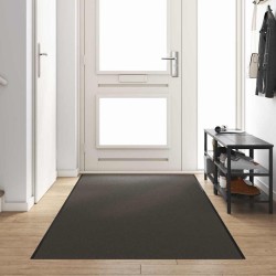 Tapis d'entrée Anthracite et noir 120 x 350 cm 100% Polyamide 532011532011