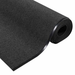 Tapis d'entrée Anthracite et noir 120 x 350 cm 100% Polyamide 532011532011