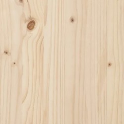  Tête de lit 166x4x100 cm Bois massif de pin 