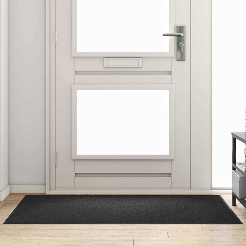 Tapis d'entrée Noir 90 x 150 cm 100% Polyamide 532015532015