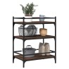 Chariot de cuisine chêne marron 65x40x86,5 cm bois d'ingénierie 532039532039