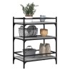 Chariot de cuisine sonoma gris 65x40x86,5 cm bois d'ingénierie 532040532040