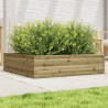 Jardinière 90x90x23 cm bois de pin imprégné 532041532041