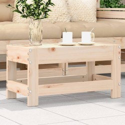 Repose-pied de jardin 62x30x32 cm bois de pin massif 532051532051