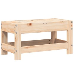 Repose-pied de jardin 62x30x32 cm bois de pin massif 532051532051