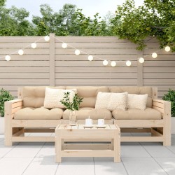 Repose-pied de jardin 62x30x32 cm bois de pin massif 532051532051