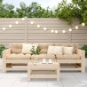 Repose-pied de jardin 62x30x32 cm bois de pin massif 532051532051