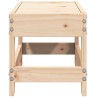 Repose-pied de jardin 62x30x32 cm bois de pin massif 532051532051