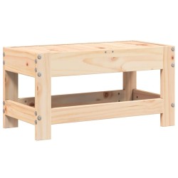 Repose-pied de jardin 62x30x32 cm bois de pin massif 532051532051
