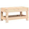 Repose-pied de jardin 62x30x32 cm bois de pin massif 532051532051