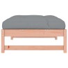 Repose-pied de jardin 120x80 cm massif de douglas 532062532062