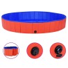 Piscine pliable pour chiens Rouge 200x30 cm PVC 532066532066