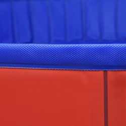 Piscine pliable pour chiens Rouge 200x30 cm PVC 532066532066