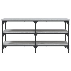 Banc à chaussures sonoma gris 100x38,5x49 cm bois d'ingénierie 532069532069