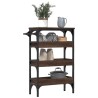 Chariot de cuisine chêne marron 53x20x76 cm bois d'ingénierie 532102532102