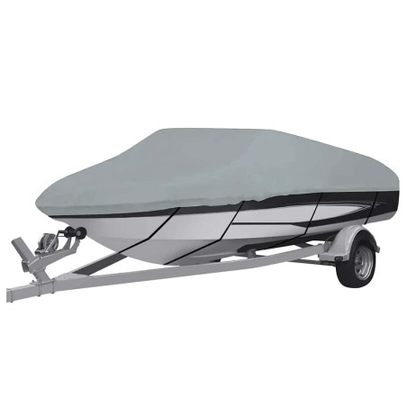 Housse de bateau Gris 830x370x40 cm 532104532104