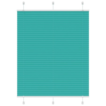 Store plissé vert pétrole 110x150cm largeur du tissu 109,4cm 532108532108
