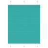 Store plissé vert pétrole 110x150cm largeur du tissu 109,4cm 532108532108