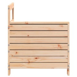 Canapé de jardin accoudoir 69x62x70,5 cm bois massif de pin 532112532112