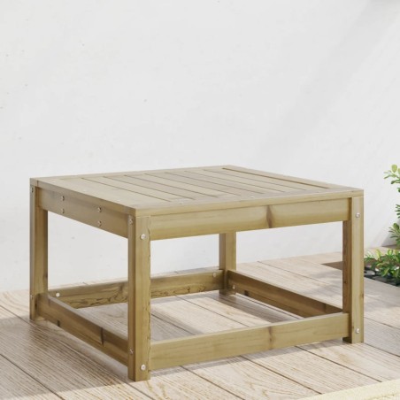 Repose-pied de jardin bois de pin imprégné 532126532126