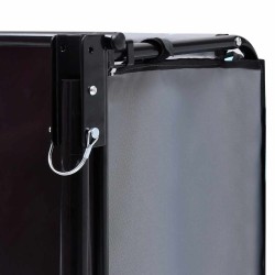 Remorque de vélo noir et bleu 65 kg 532132532132