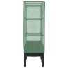 Jardinière surélevée avec housse aspect rotin 120x40x140 cm 532142532142