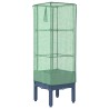 Jardinière surélevée avec housse aspect rotin 40x40x140 cm 532143532143