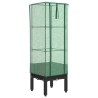 Jardinière surélevée avec housse aspect rotin 40x40x140 cm 532149532149