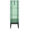 Jardinière surélevée avec housse aspect rotin 40x40x140 cm 532149532149