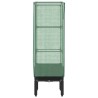 Jardinière surélevée avec housse aspect rotin 40x40x140 cm 532149532149