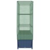 Jardinière surélevée avec housse aspect rotin 120x40x138 cm 532153532153