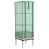 Jardinière surélevée avec housse aspect rotin 40x40x140 cm 532160532160