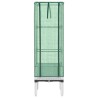 Jardinière surélevée avec housse aspect rotin 40x40x140 cm 532160532160
