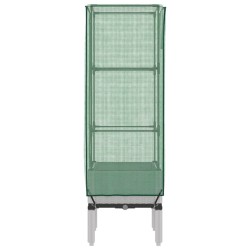 Jardinière surélevée avec housse aspect rotin 40x40x140 cm 532160532160