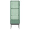 Jardinière surélevée avec housse aspect rotin 40x40x140 cm 532160532160