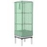 Jardinière surélevée avec housse aspect rotin 40x40x140 cm 532160532160