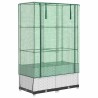 Jardinière surélevée avec housse aspect rotin 80x40x138 cm 532163532163