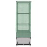 Jardinière surélevée avec housse aspect rotin 80x40x138 cm 532163532163