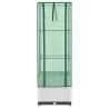 Jardinière surélevée avec housse aspect rotin 40x40x139 cm 532164532164