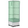 Jardinière surélevée avec housse aspect rotin 40x40x139 cm 532164532164