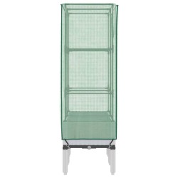 Jardinière surélevée avec housse aspect rotin 80x40x140 cm 532173532173