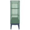 Jardinière surélevée avec housse aspect rotin 160x40x140 cm 532174532174
