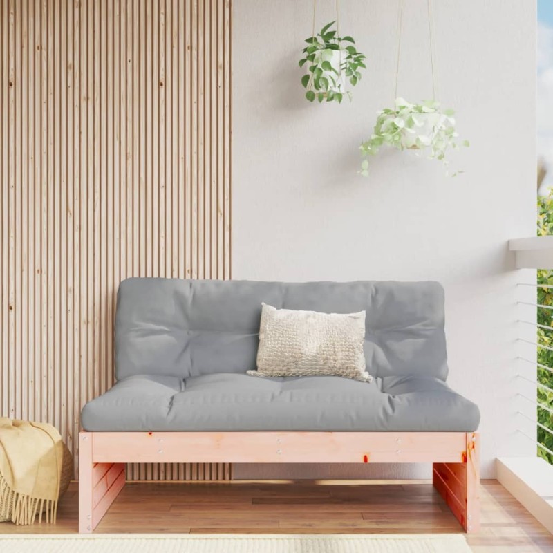 Canapé central de jardin 120x80 cm bois massif douglas 532182532182