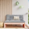 Canapé central de jardin 120x80 cm bois massif douglas 532182532182