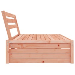 Canapé central de jardin 120x80 cm bois massif douglas 532182532182