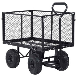 Chariot à main de jardin Noir 350 kg 532206532206