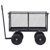 Chariot à main de jardin Noir 350 kg 532206532206