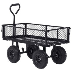 Chariot à main de jardin Noir 250 kg 532207532207